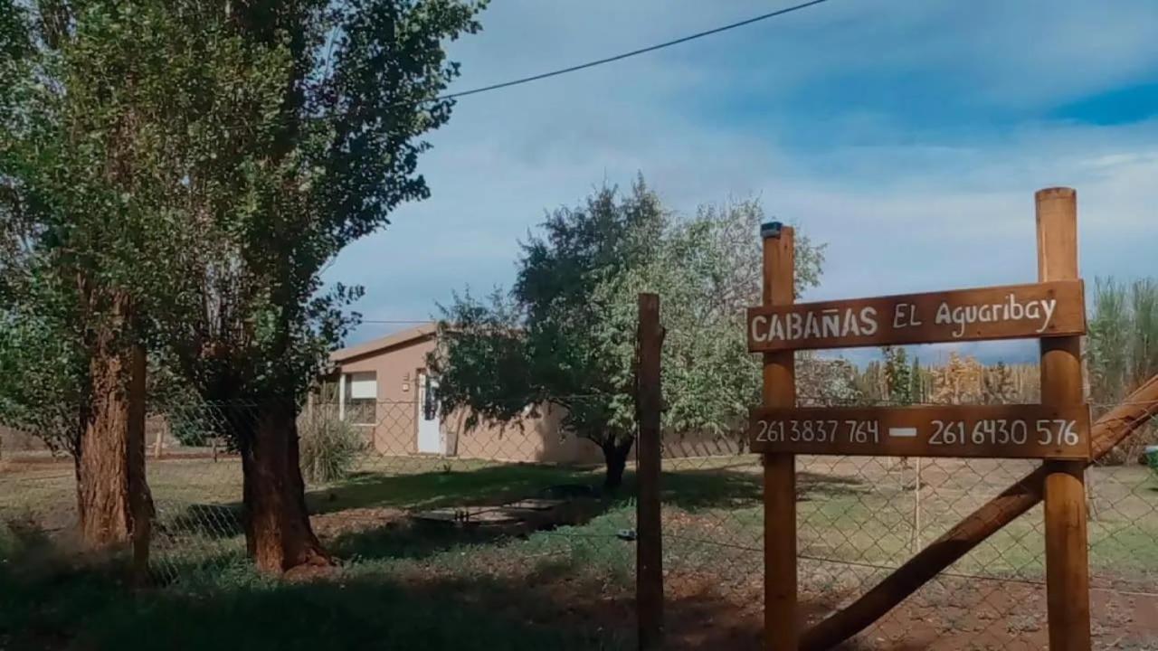 Cabanas El Aguaribay Barreal Exterior photo